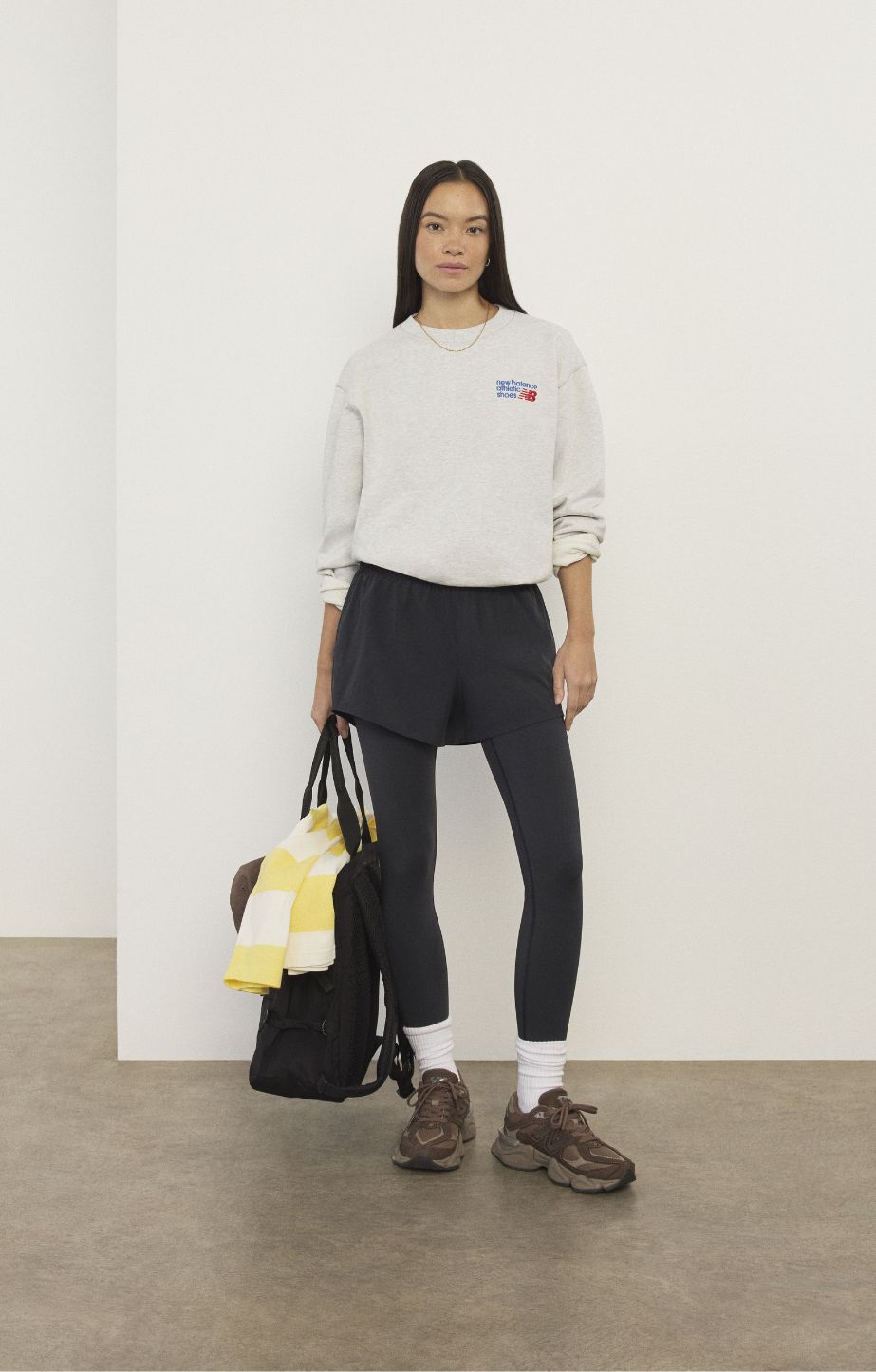 Person wearing 9060s
